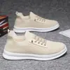Novos Tênis Masculinos, Slip-Ons Respiráveis Fly-Knit, Sapatos Casuais Simples, Sapatos Leves Tendência para Uso Externo e Dirigir