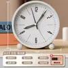 Despertador Popular Metálico Transfronteiriço, Relógio de Mesa Simples e Criativo para Estudantes, Luz Noturna, Relógio de Mesa Silencioso, Gadget para Acordar, Sino de Alarme