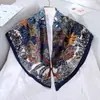 Estilo Nuevo Primavera 2026 Bufanda Cuadrada Grande de 90 para Mujer Elegante Estilo Coreano Japonés Europeo y Americano Seda Sarga Bufanda de Moda Bufanda Decorativa para el Cuello