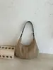 Sentido de diseño transfronterizo bolsos de nicho para mujer nuevo elegante retro bolsa de mano gran capacidad versátil bandolera cruzada de un solo hombro moderno