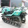Rotocultivador de Orugas con Excavadora, Microcultivador Multifuncional para Riego y Drenaje, Máquina de Gestión de Jardín con Control Remoto para Invernadero Agrícola y Huerto