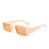 Lentes de Sol de Montura Cuadrada Estilo Europeo y Americano Lentes Cuadrados Únicos Lentes de Sol Cuadrados de Color Jalea Versátiles y a la Moda para Mujer
