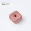 Accesorios para Joyería de Cuentas Budistas Madera de Ciprés Rojo Diente de Ajo Cuentas Sueltas Tallado Juguete DIY Cadena para Teléfono Móvil Pulsera Colgante Colgante para Bolso