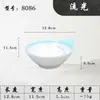 Tigela Única com Alça de 5 polegadas Feita de Material de Melamina, Tigela Única com Alça para Condimentos para Uso Comercial, Adequada para Condimentos de Hot Pot, Churrasco e Buffet