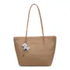Bolsa tote estilosa e atraente para mulheres, perfeita para o outono/inverno de 2026, com grande capacidade, adequada para o trabalho e uso casual