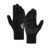 Guantes de Punto Cálidos de Invierno para Hombres y Mujeres, Antideslizantes con Pantalla Táctil para Ciclismo, Gruesos y a Prueba de Viento, de Lana, al por Mayor, Caja de Regalo
