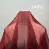 Venta al por mayor Hilo de Copo de Nieve Hilo Nube Lentejuelas Brocado Poliéster Organza Tela Hilo Rígido Decoración de Árbol de Navidad Fondo Tela para Ropa