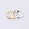 Mejor venta europea y americana clip de oreja de resorte sin agujero en la oreja para mujer clip de resorte tendencia de personalidad aretes falsos aro de nariz aro de ombligo fabricantes al por mayor