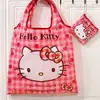Estilo Japonês e Coreano Nova Bolsa de Compras Ins Grande Capacidade Bolsa para Utensílios em Tecido Oxford Dobrável Portátil Bolsa Pequena com Letras