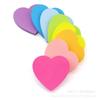 Especial de fábrica en stock nota post-it forma especial fluorescente combinación de 8 colores forma especial aviso 76*76MM alta viscosidad 50 páginas personalización