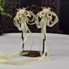 Adorno de mariposa antiguo tocado de peinado para niños de vestuario antiguo accesorios para el cabello para actuación de Hanfu sesión de fotos diario lindo hada pinza lateral