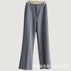 23 verano R0 * versión w ocio viajero slim bolsillo lateral recto pantalones mujer