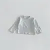 Conjunto de Colete com Capuz Estilo Primavera e Outono 2026 para Meninos e Meninas, Conjunto de Três Peças Casual Esportivo da Moda Estilo Coreano para Bebês Meninas