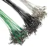 Cable Líder Luya con Pasador Giratorio Anti-Enredo Cable de Acero Luya 15/20/25/30cm Accesorios para Equipo de Pesca