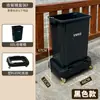 Carro de recolección de residuos para restaurante comercial, cubo de basura con ruedas para catering de hotel, carro de basura de limpieza móvil, carrito de almacenamiento