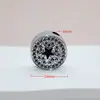 Prata Brilhante Lua Estrela Acessórios para Joias DIY Pingente Charme Cadarço Contas Decorativas Pingente de Bolsa Contas