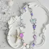 Cadenas para Teléfono Móvil al por Mayor Colgante de Estrella de Perla Coreana Cadena Corta de Perlas Cordón para Funda de Teléfono Accesorio de Muñeca para Niña