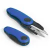 Tijeras plegables transfronterizas para cortar hilo de nailon, sedal de pesca y lámina de plomo