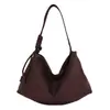 Bolso nuevo de mujer vintage Yuezhi 2026, principios de otoño, gran capacidad, versátil, para hombro y cruzado casual, bolso tote para el trabajo