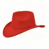 Sombrero Panama de Fieltro de Color Sólido de Invierno Transfronterizo, Sombrero Retro Británico, Sombrero Casual Unisex para Caballero