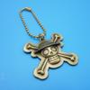 Etiqueta de Metal Personalizada com Crânio em Relevo, Pingente 3D de Liga de Zinco, Acessório de Ferragem Personalizado Estilo Antigo para Adereços de Cinema e Televisão