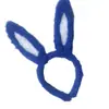 Nueva Diadema de Felpa con Orejas de Conejo de Comercio Exterior, Diadema de Dibujos Animados Europea y Americana, Accesorio Plegable de Disfraz de Orejas de Conejo para Fiestas Festivas