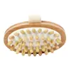 Herramienta de Masaje para Hombros y Cuello, Cepillo Meridian de Madera Maciza, Herramienta Portátil de Masaje para Todo el Cuerpo