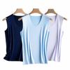 Chaleco sin costuras para hombre, Seda de hielo 2026 Nuevo Verano Deportes Fitness Delgado Capa base Sudadera, Hombro ancho, Venta al por mayor