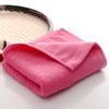 Directo de fábrica 100% algodón liso satén deportivo toalla de baño gimnasio yoga exterior absorbente de sudor toalla deportiva