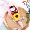 Graduación Dibujo Animado Oso Doctor Ramo de Rosas Girasoles Amante Madre Día del Maestro Regalo Creativo Acompañamiento Ceremonia