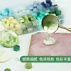 Cera de pintura de fuego con veta de madera color mixto invitación de negocios 24 colores en caja sellos mixtos para diario DIY sobre de ocho lados cera