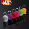 Fornecimento direto da fábrica cadeado de combinação de liga de zinco colorido mini mala de viagem gaveta mochila escolar de dormitório