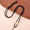 Nuevo cordón para collar con colgante de ocho hebras estilo chino, cordón colgante tejido ajustable, accesorio para colgante hecho a mano DIY, disponible para venta al por mayor