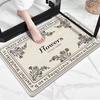 Alfombrilla antideslizante para baño, alfombrilla para entrada, puerta de baño, alfombrilla absorbente para el hogar, dormitorio, alfombrilla antideslizante para baño