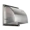 Cubierta de Lluvia de Acero Inoxidable, Cubierta a Prueba de Viento, Cubierta para Ventilador de Extracción, Campana para Pared Exterior, Cubierta de Salida para Campana Extractora, Campana Extractora, Cubierta Impermeable