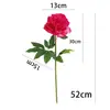 Arreglo Floral de Peonías Multicapa con Sensación de Lujo para Sala de Estar del Hogar, Bodas, Arte Floral de Hotel y Peonías Hidratantes