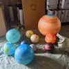 Pelota Rotomoldeada Hecha a Medida de PE Impresa con Fuentes y Patrones Pintados Tanque de Agua Equipo de Diversión Fabricante de Apertura de Moldes Procesamiento