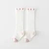 25 Calcetines largos finos tipo A de primavera y verano para bebé, calcetines anti-mosquitos, calcetines hasta la rodilla para bebé, calcetines sin costuras para recién nacido anti-mosquitos