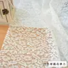 Tela de Encaje de Malla Blanca Cortina Tela de Fondo para Fotos de Boda Mesa de Comedor Vestido Ropa