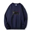 Gafas de Sol de Dibujos Animados Estilo Nuevo Otoño e Invierno, Diseño de Letras de Dachshund, Ropa Exterior Casual, Sudadera Suelta de Terciopelo de Manga Larga para Mujer