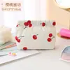 Bolsa de Almacenamiento para Labiales de Mujer, Neceser Portátil con Cierre de Broche Estampado, Mini Monedero para Llaves y Monedas