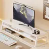 Suporte para monitor de computador, prateleira de armazenamento de mesa, ferramenta de modificação de display de mesa, suporte com base estendida para a mesa