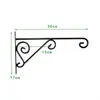 Colgante de soporte estante colgante de balcón soporte colgante para exteriores para flores soporte de pared cesta colgante gancho para pothos decoración de linterna colgante de puerta