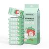 Toallitas húmedas Pure Water Pocket Mini, bolsa pequeña, portátiles, desechables, limpieza, 8 unidades, paquete de 8
