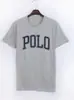Camiseta Polo de Algodão Masculina, Moda Rápida, Fresca e Casual para o Verão, Top Simples de Algodão Estampado de Manga Curta para Homens e Mulheres