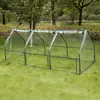 Estufa Dobrável Transparente para Jardinagem Doméstica Sala Quente Mini Solário Cobertura para Jardim de Varanda Cobertura de Proteção para Mudas