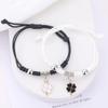 Pulsera Tejida de Dibujos Animados de Aspecto Elevado Estilo Coreano Colgante Pequeño y Fresco Pulsera de Estrella Regalo Creativo Femenino para Mejor Amiga y Novia Pulsera