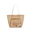 Amazon Bolso Grande de Malla para Playa Portátil de Viaje Conveniente Bolsa de Malla de Gran Capacidad para Ropa, Artículos Varios y Juguetes