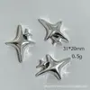 Puntos Dorados y Plateados Corazón de Diamante Oso Perro Globo Lazo Estrella de Cinco Puntas Mariposa m Bean Joyería DIY Agujero Material para Zapatos