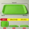 Bandeja de plástico rectangular estilo europeo para tazas de agua bandeja de té vajilla de melamina bandeja para comida rápida plato para pan pastel fruta